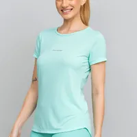 T-SHIRT CREPE ALONGADA - imagem 1