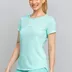 T-SHIRT CREPE ALONGADA 