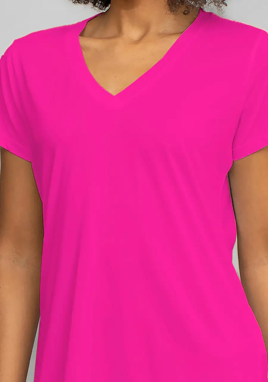 T-SHIRT GOLA V AIR FIT