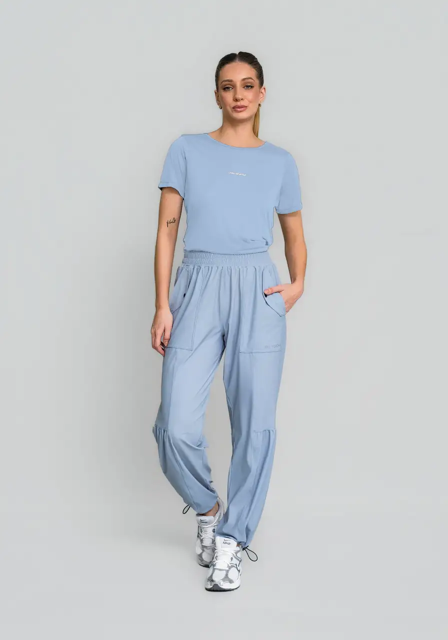 T SHIRT ALONGADA TIRAS