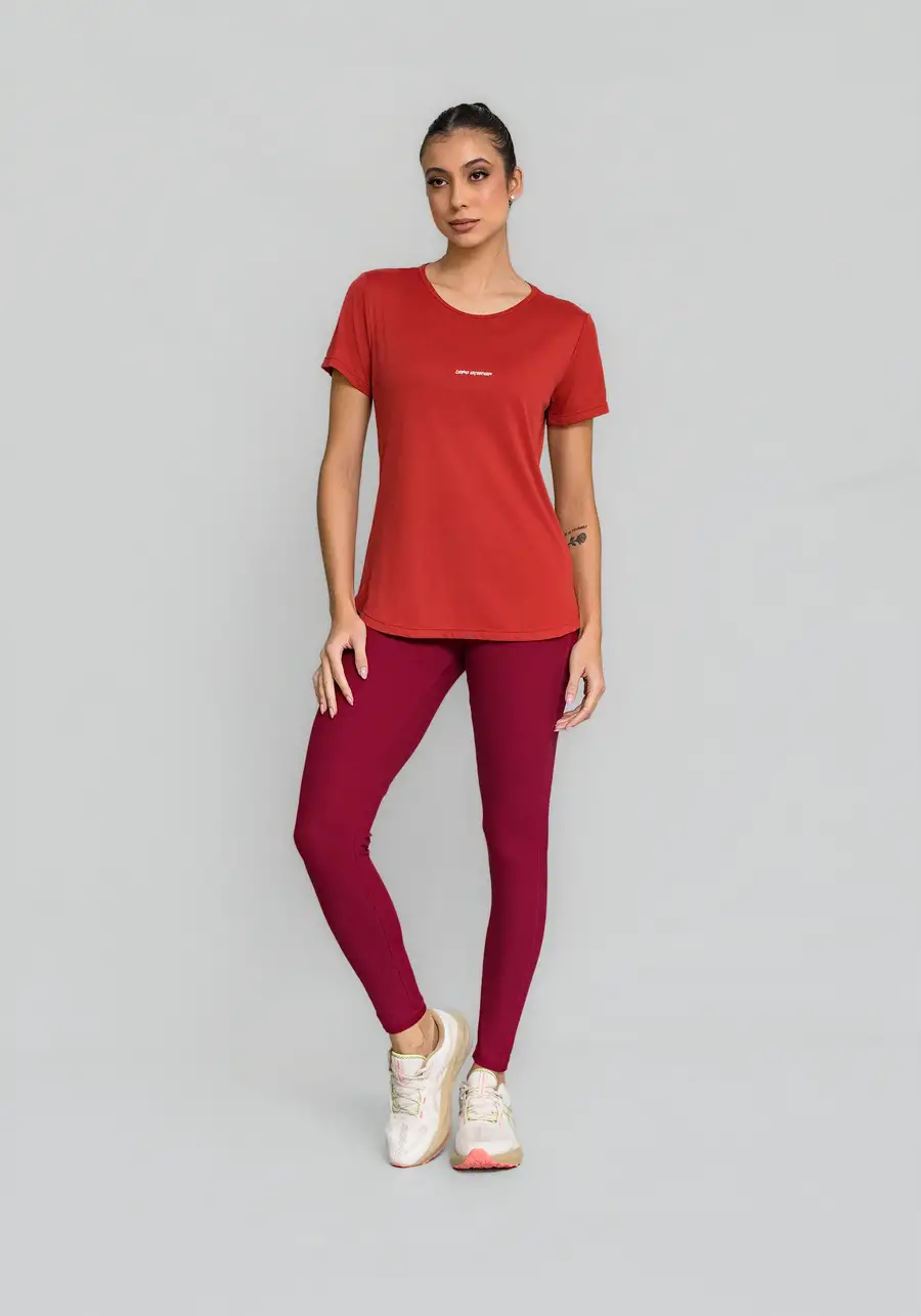 T-SHIRT CREPE ALONGADA