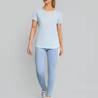 T-SHIRT CREPE ALONGADA - imagem 1