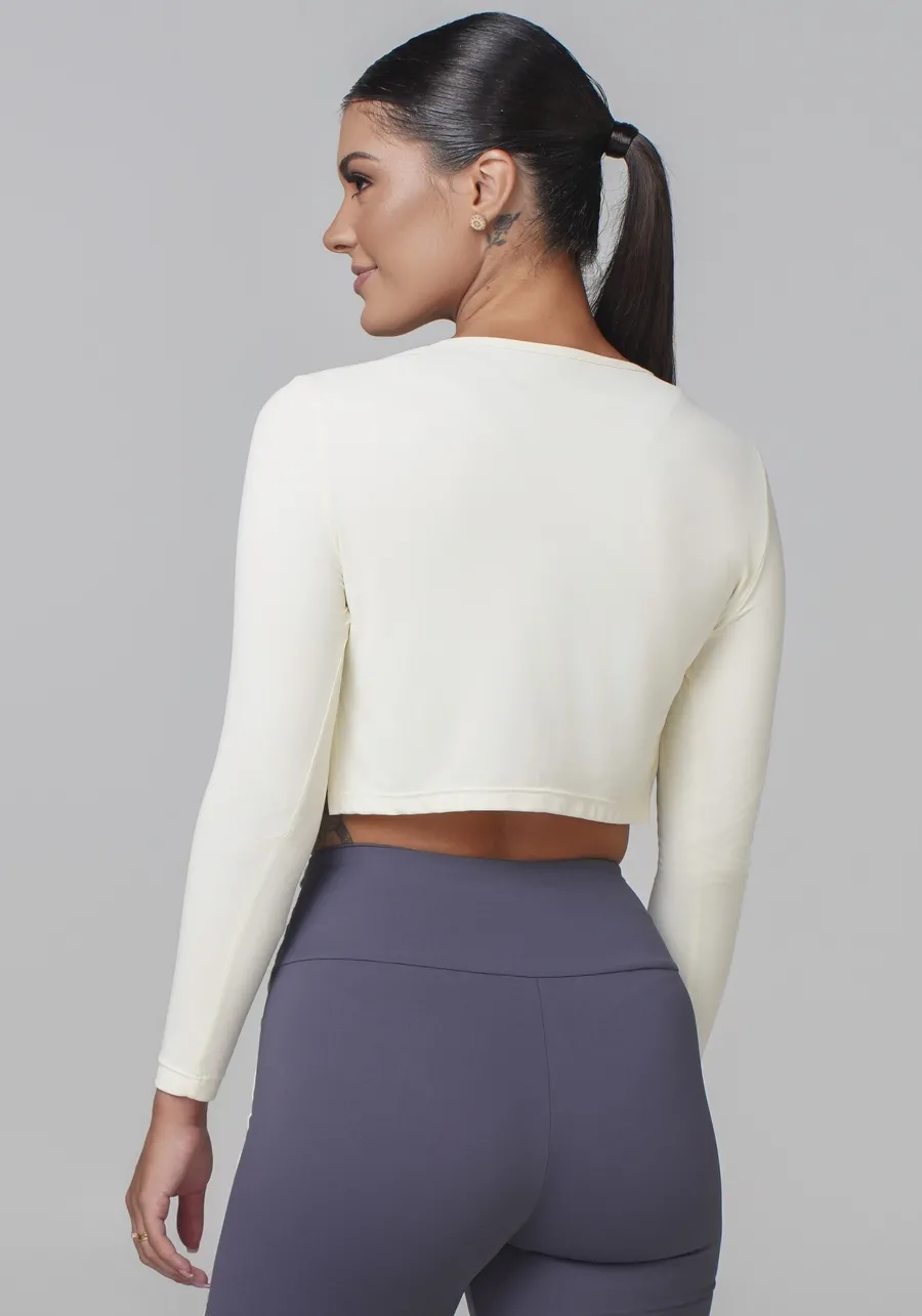 BLUSA ML CROPPED