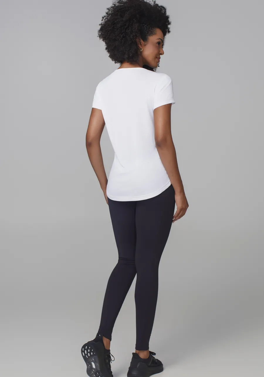 TSHIRT CREPE ALONGADA