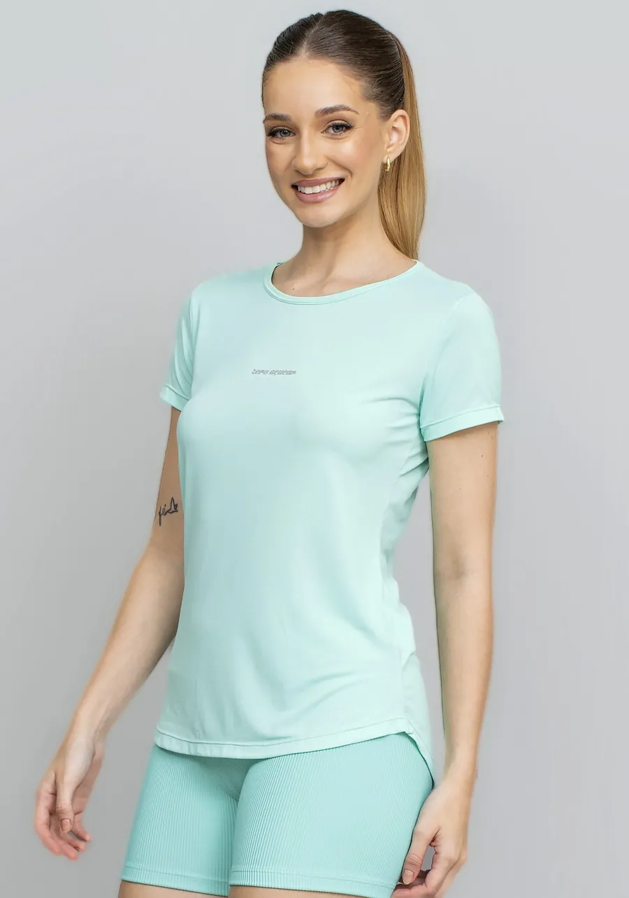 KIT COM 2 T-SHIRT CREPE ALONGADA POR 129,00
