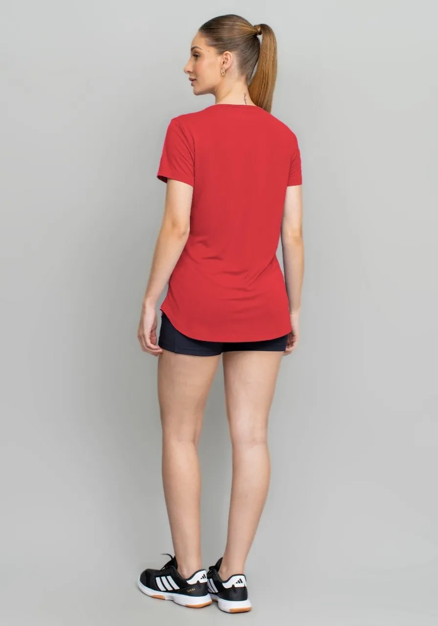KIT 2 T-SHIRT CREPE ALONGADA POR 129,00