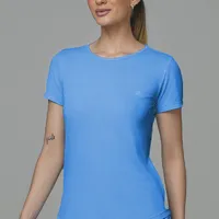 T SHIRT CREPE ALONGADA - imagem 2