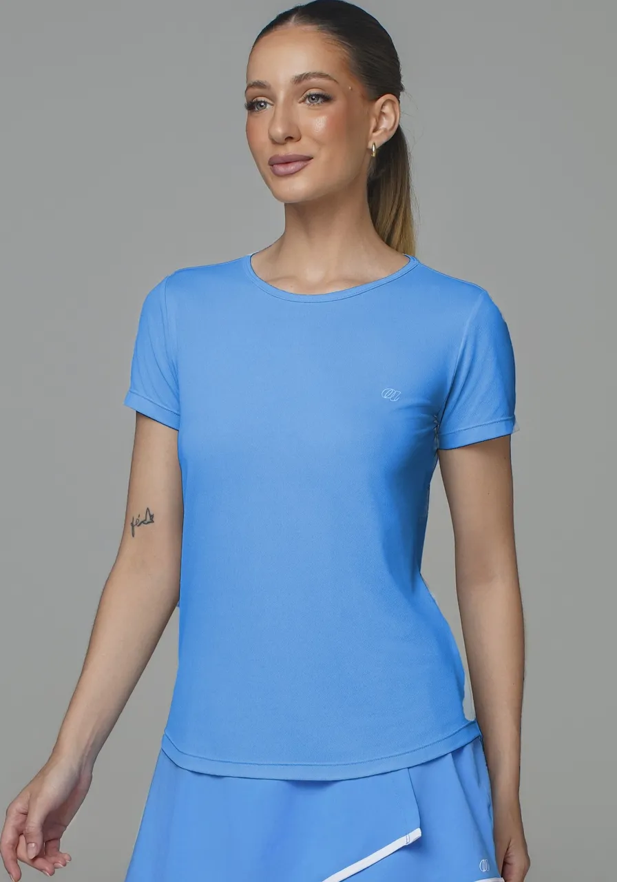 T SHIRT CREPE ALONGADA