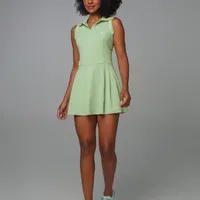 VESTIDO PIQUET PREGAS - imagem 7
