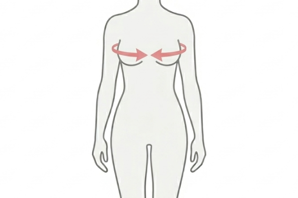 Como medir o busto