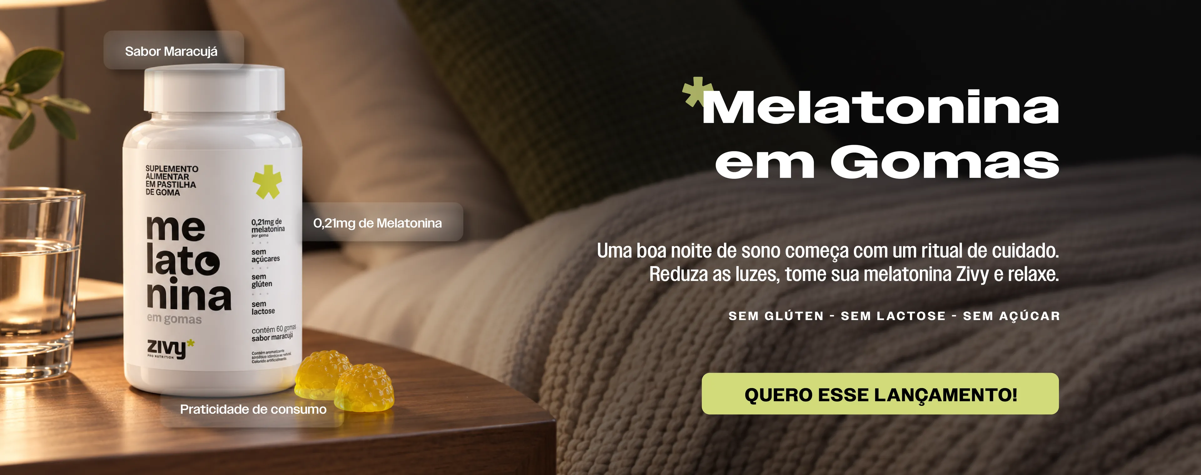 Banner Lançamento Melatonina