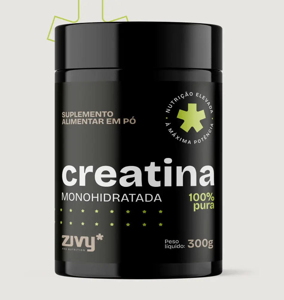 CREATINA MONOHIDRATADA EM PÓ - 100% PURA (300G)