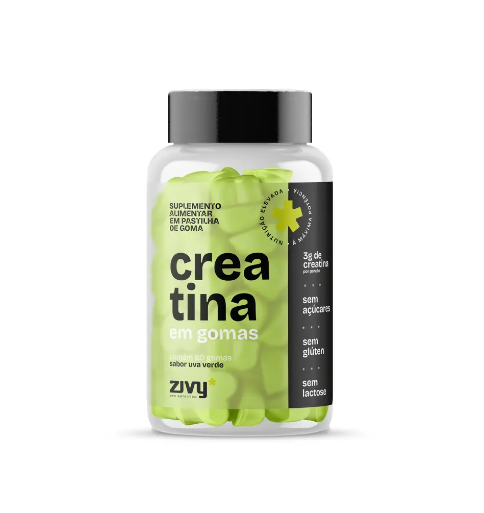 CREATINA EM GOMAS UVA VERDE