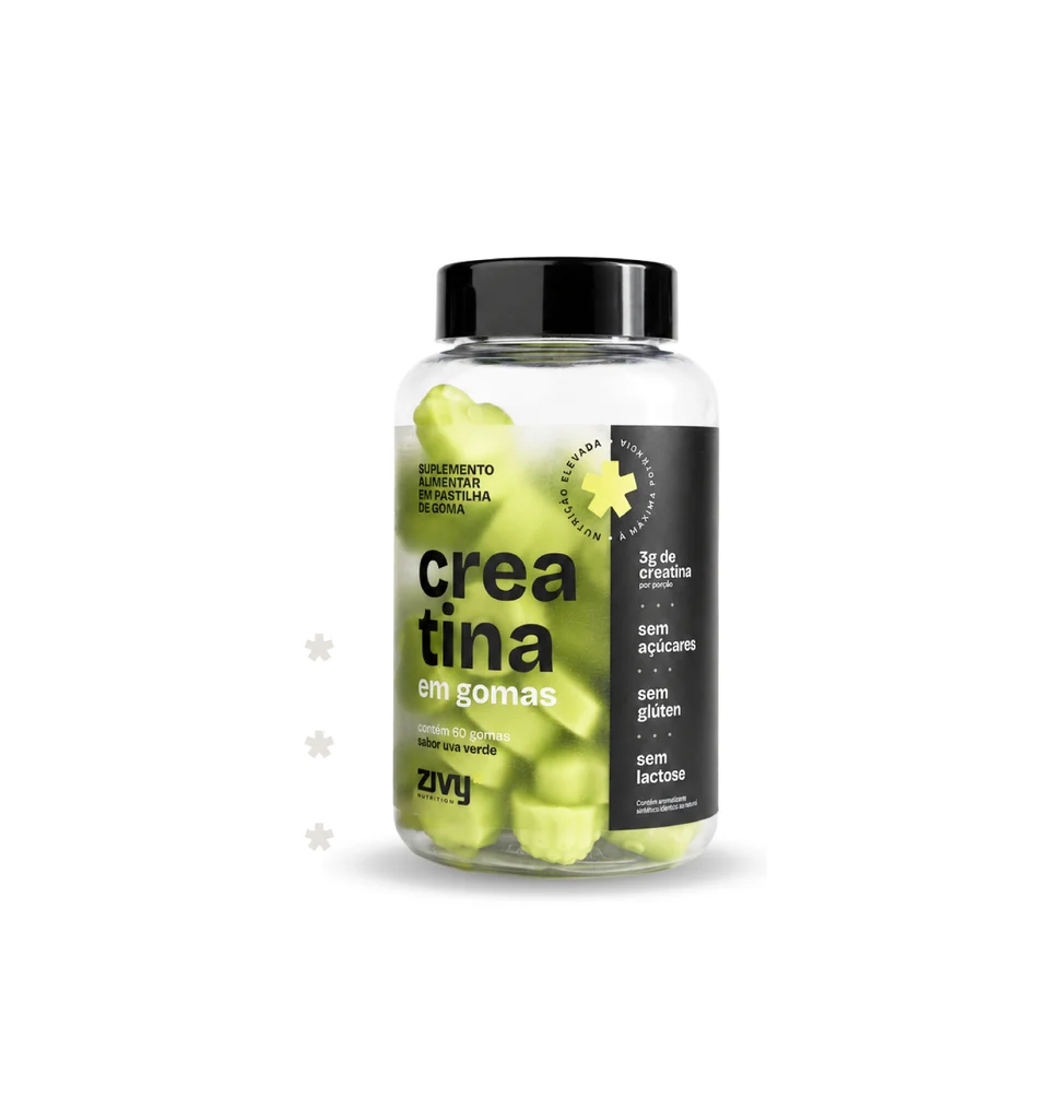 CREATINA EM GOMAS UVA VERDE