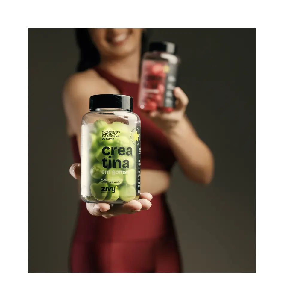 POTÊNCIA 1 - CREATINA EM GOMAS FRUTAS VERMELHAS E UVA VERDE