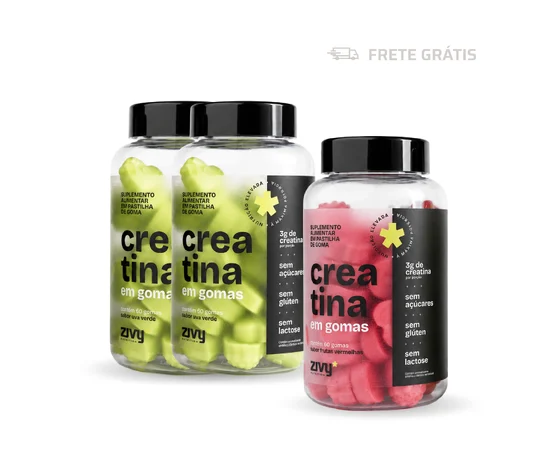 TRIPLE CREATINA (2 UVA VERDE + 1 FRUTAS VERMELHAS)