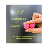 Combo 2 Creatinas em Goma: Uva + Frutas Vermelhas | Zivy - imagem 3