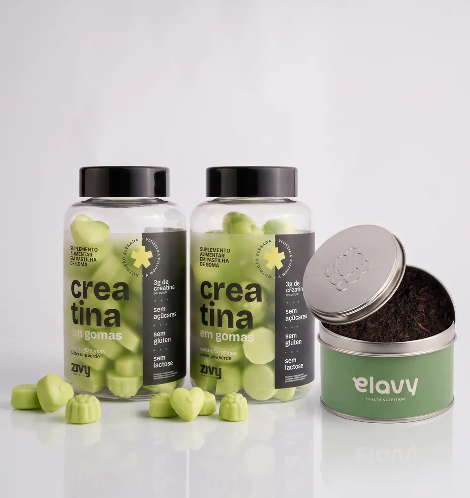 Combo 2 Creatinas em Goma Uva Verde | Zivy