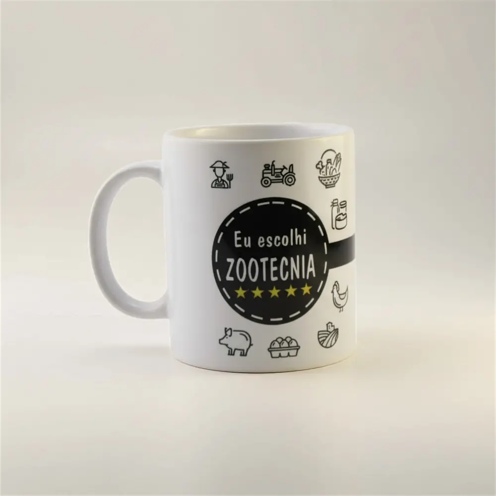 Caneca de porcelana - Café