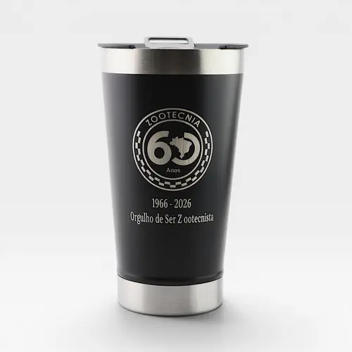 Copo Stanley preto - 60 anos zootecnia