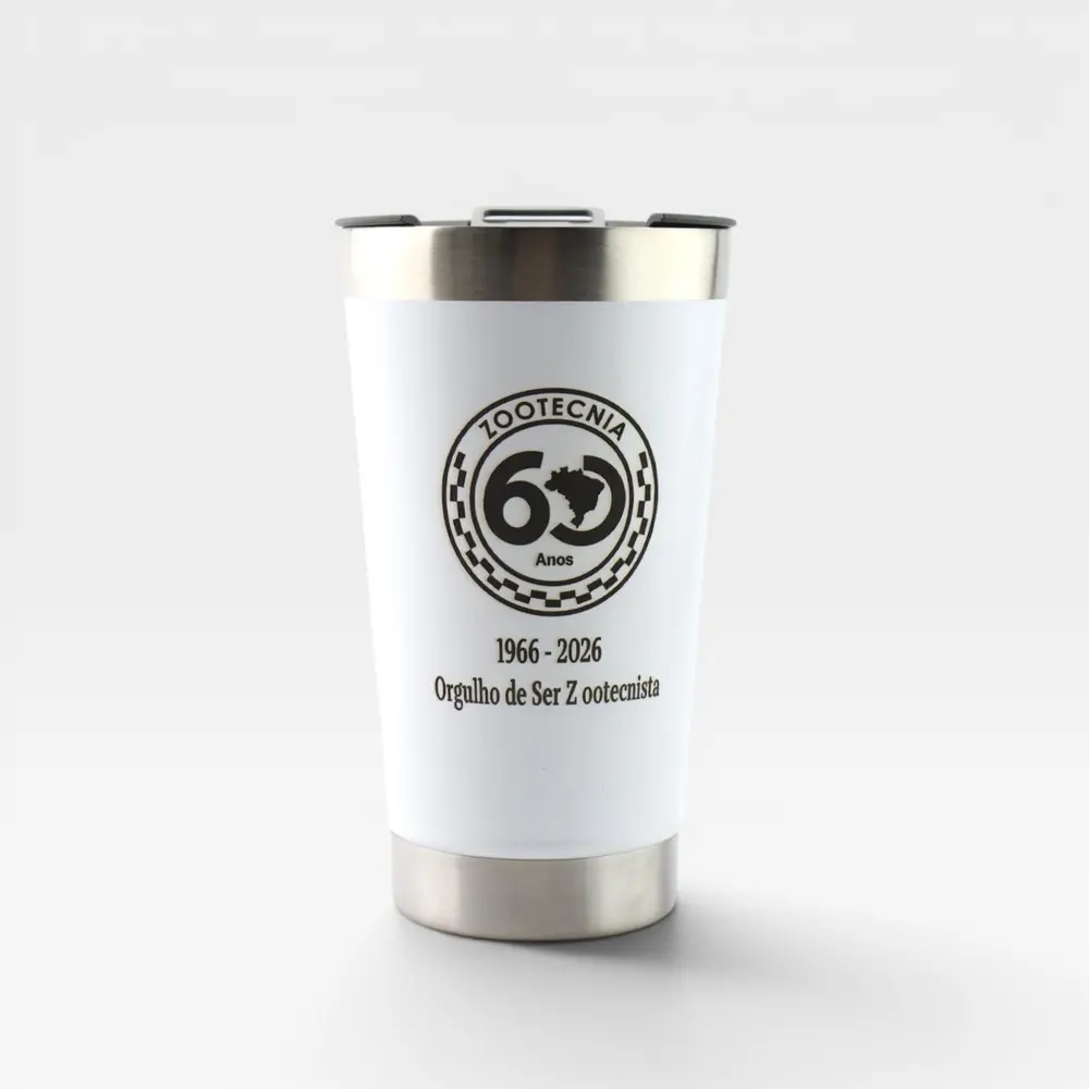 Copo Stanley preto - 60 anos zootecnia