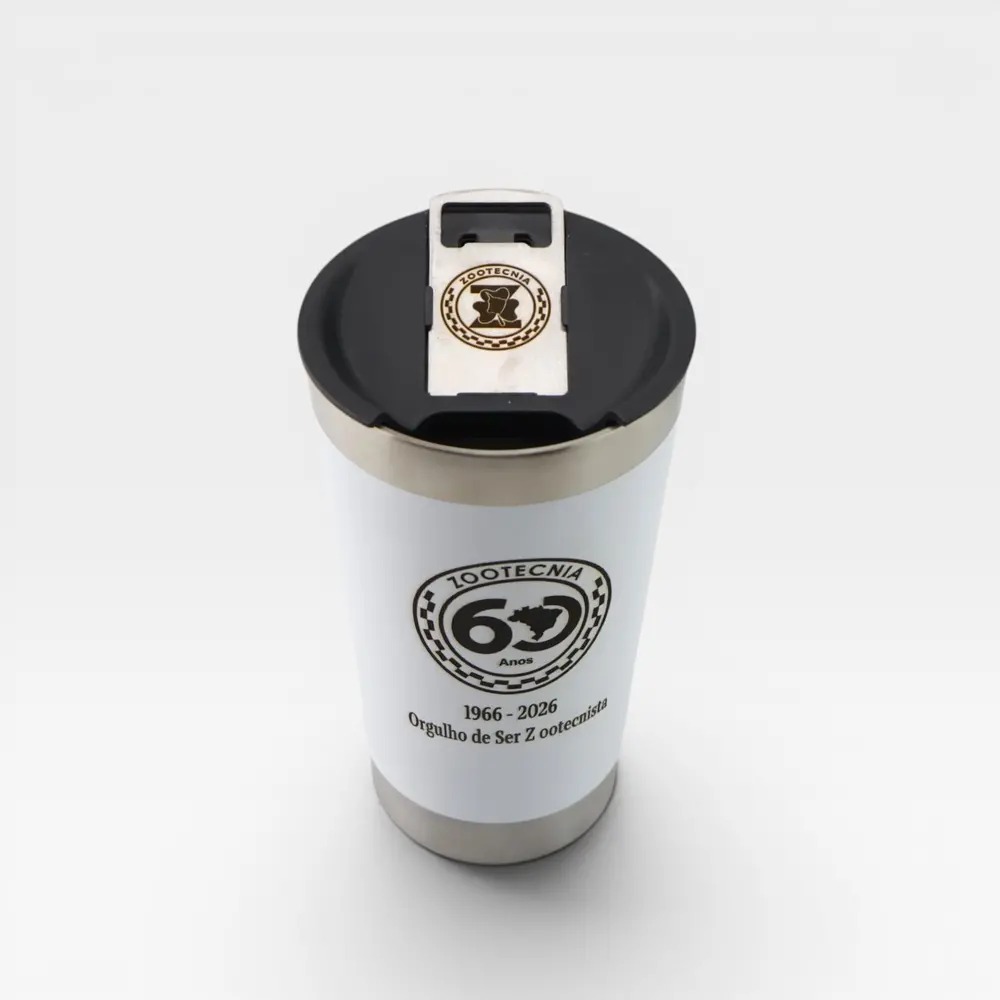 Copo Stanley preto - 60 anos zootecnia