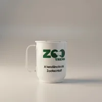 Caneca de alumínio - Rosa - imagem 1
