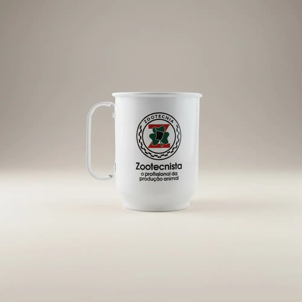 Caneca de alumínio - Rosa