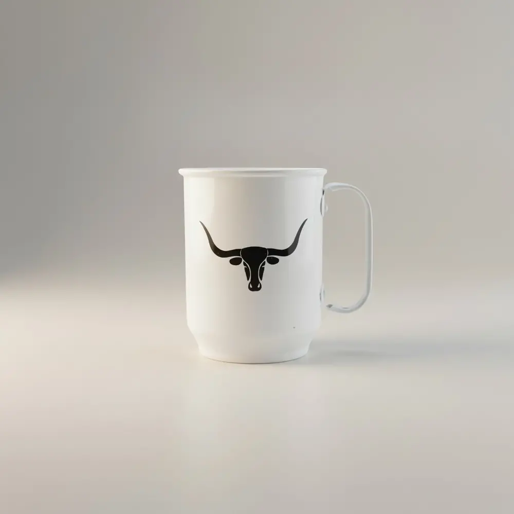 Caneca de alumínio - Rosa