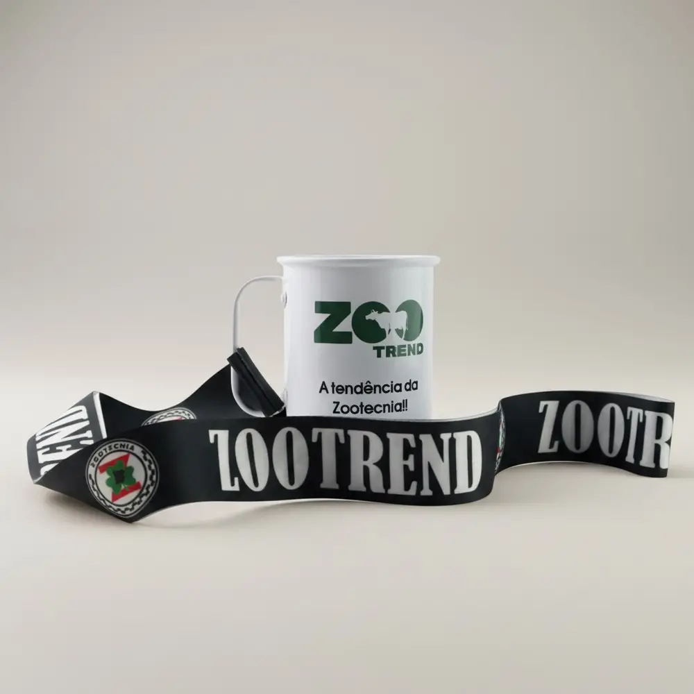 Caneca de alumínio - Rosa