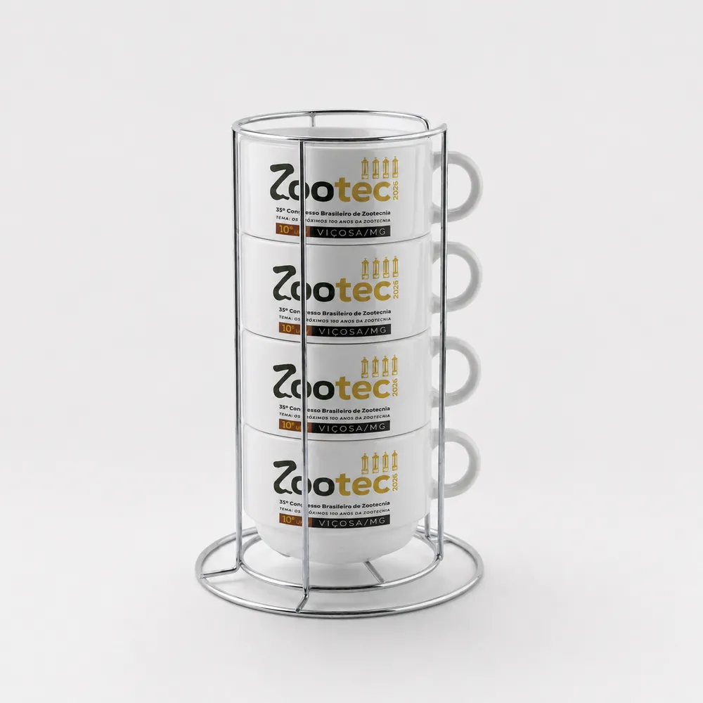 Torre de xícaras - Zootrend