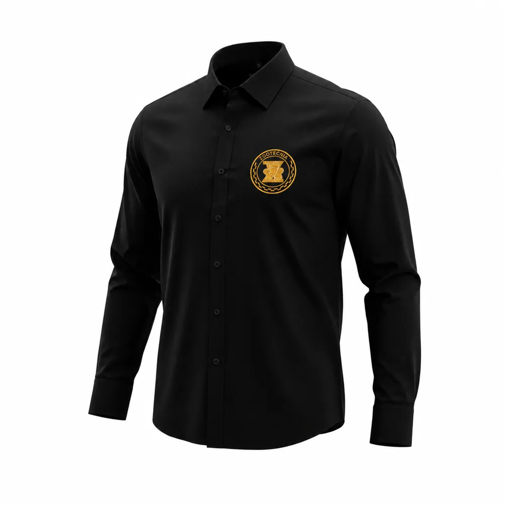 Camisa social Masculina - Preta