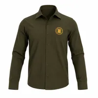 Camisa social Masculina - Preta - imagem 1