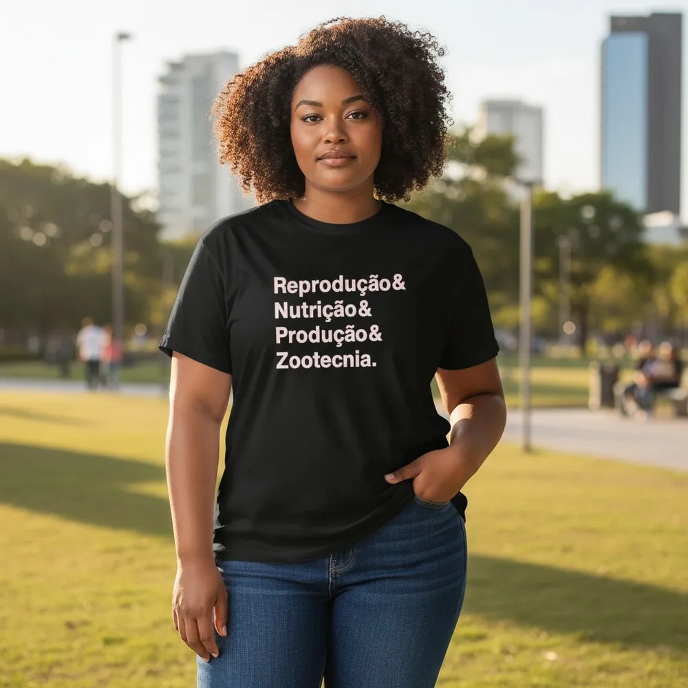 Camiseta - Reprodução Nutrição Produção Zootecnia