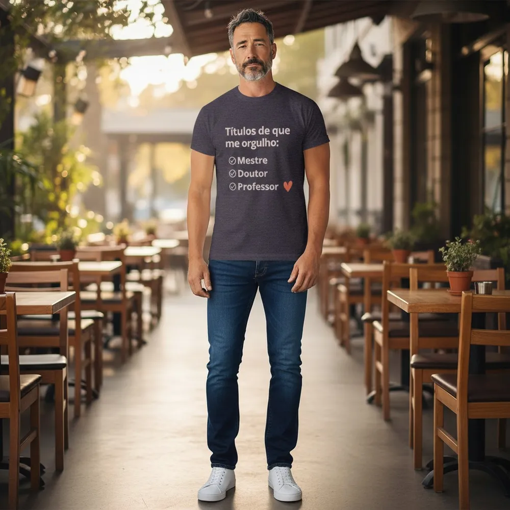 Camiseta Masculina “Títulos de que me orgulho”