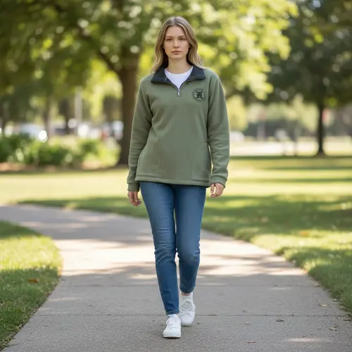 Moletom Soft Feminino Zootecnia - Verde musgo