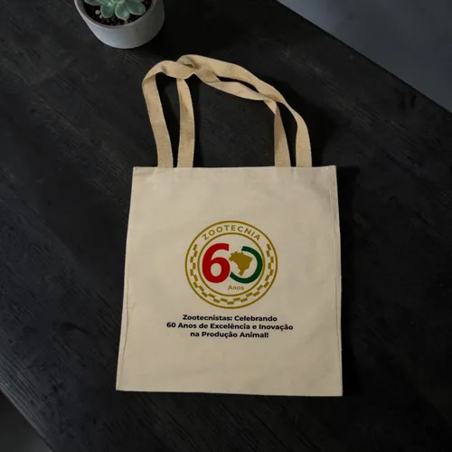 Ecobag Comemorativa 60 Anos da Zootecnia - Modelo 2