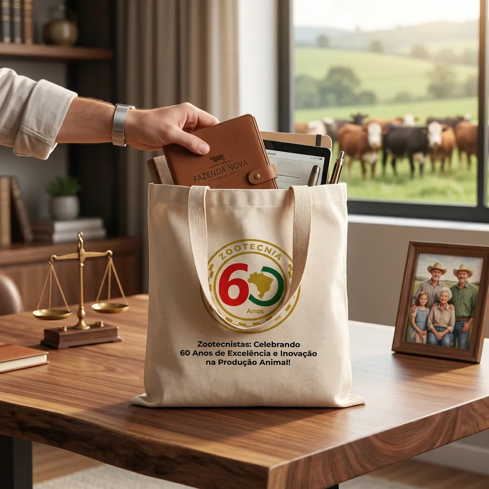 Ecobag Comemorativa 60 Anos da Zootecnia