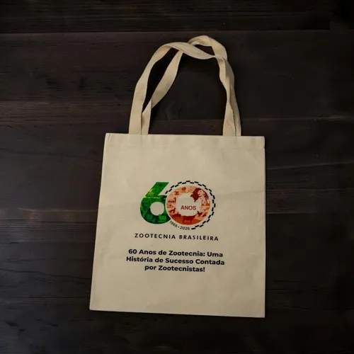 Ecobag Comemorativa 60 Anos da Zootecnia - Modelo 3