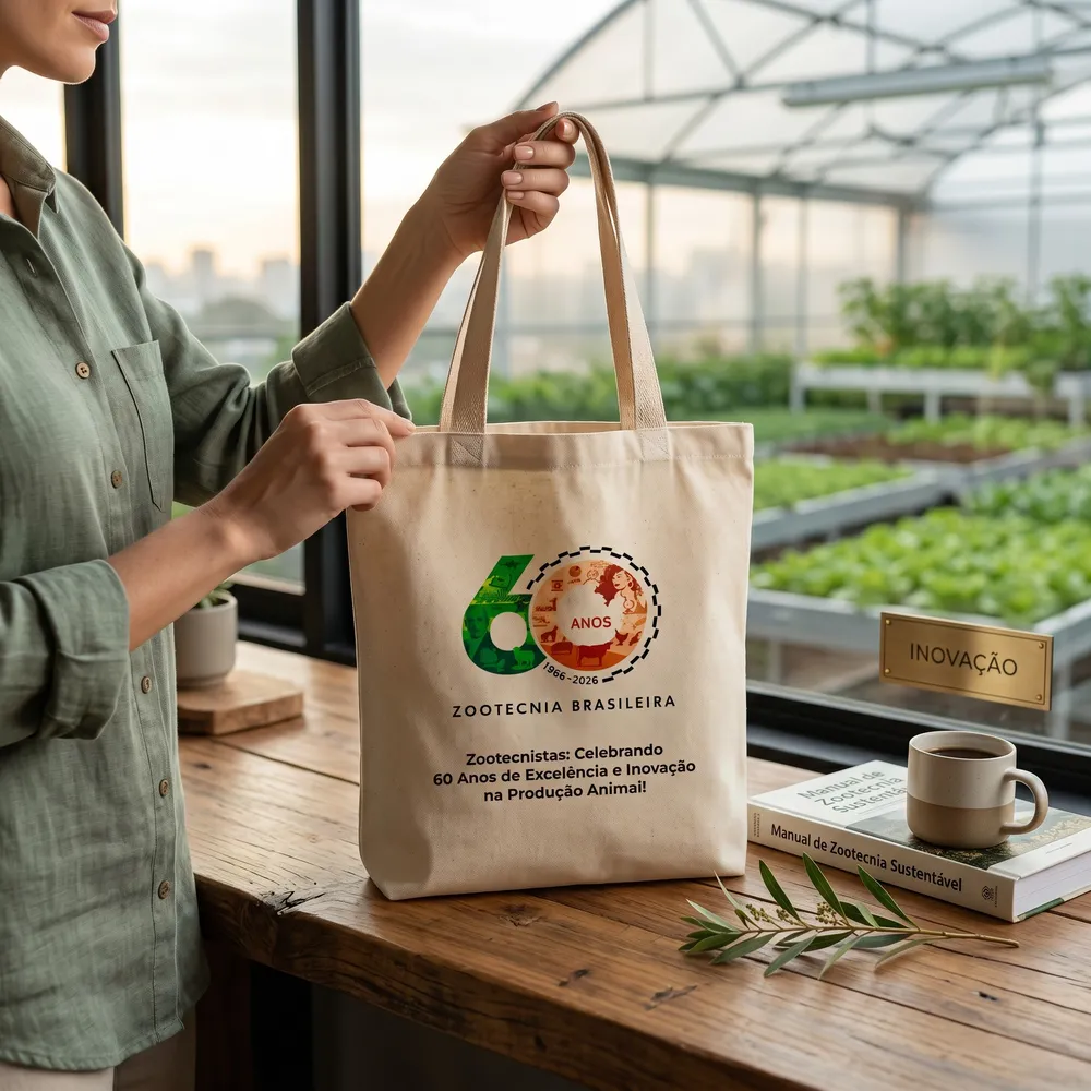 Ecobag Comemorativa 60 Anos da Zootecnia