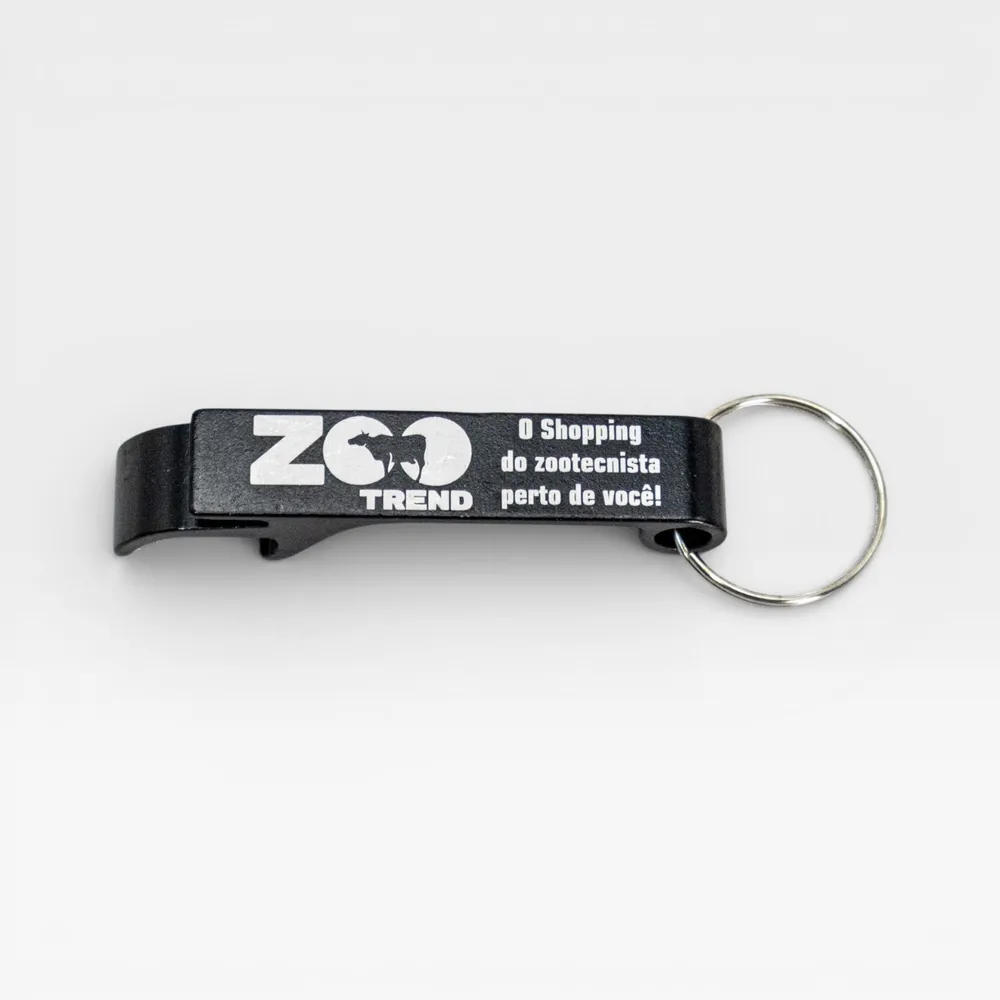 Chaveiro - Abridor de Garrafas ZooTrend – Preto
