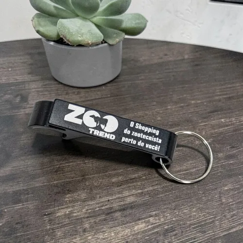 Chaveiro - Abridor de Garrafas ZooTrend – Preto