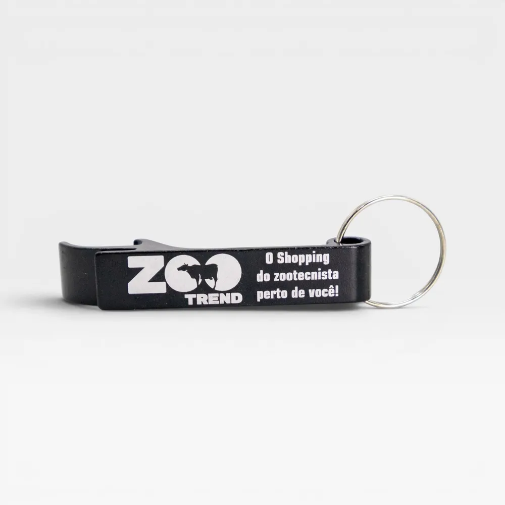 Chaveiro - Abridor de Garrafas ZooTrend – Preto