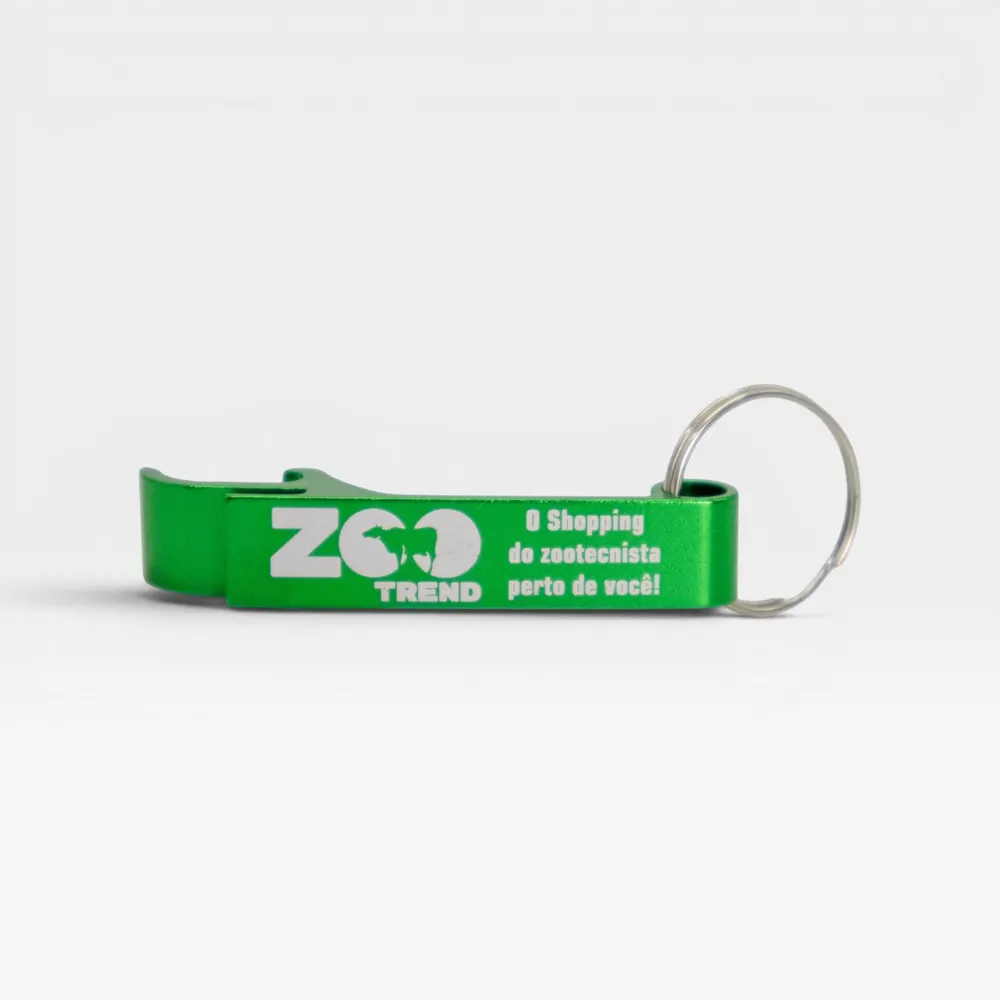 Chaveiro - Abridor de Garrafas ZooTrend – Preto
