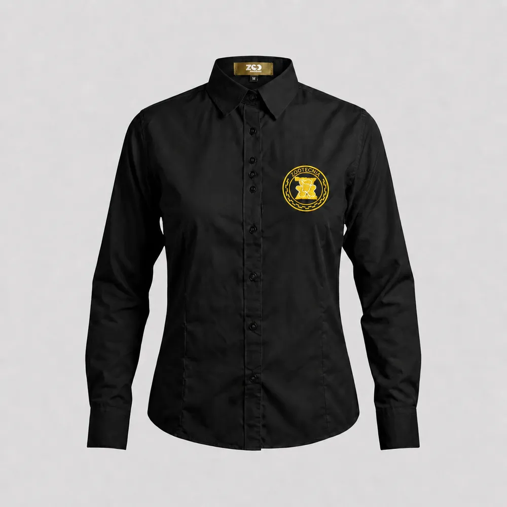 Camisa social Masculina - Preta