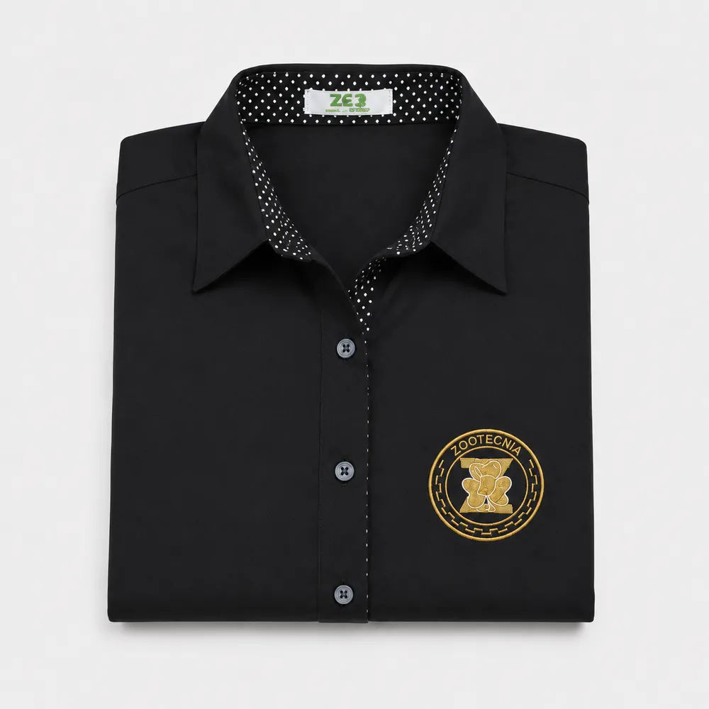 Camisa social Masculina - Preta