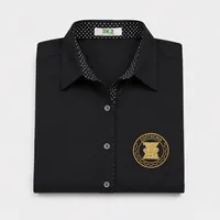 Camisa social Masculina - Preta - imagem 3