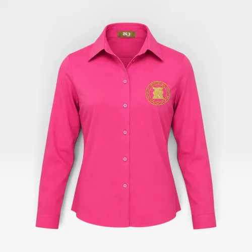 Camisa social Feminina - Rosa