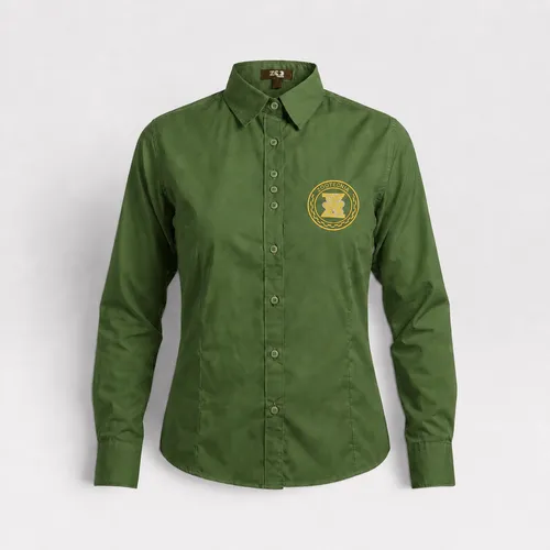 Camisa social Feminina - Verde